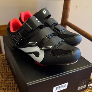 Black and Cycling Shoes